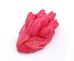 Форма для мила "Букет весняних тюльпанів" Форма для мила "Букет весняних тюльпанів"